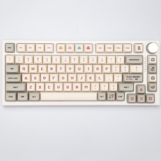 Famicom keycaps XDA profile Dye-Sublimation PBT keycap 143keys