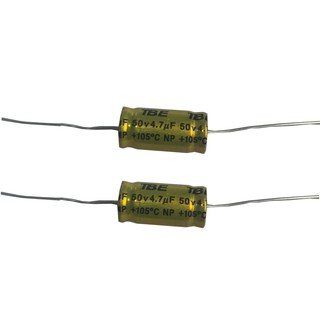 TBE คอนเดนเซอร์ ตัวป้องกันลำโพงเสียงแหลม 4.7 uF 50V