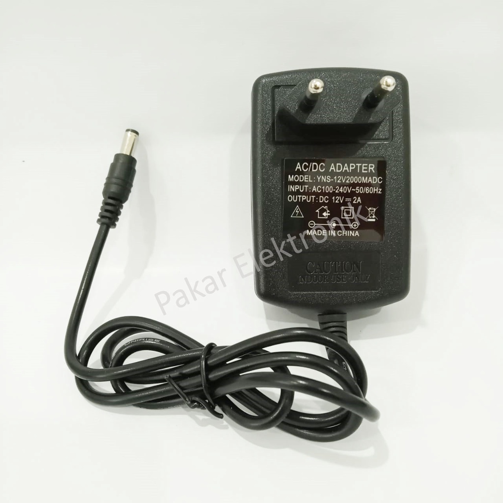 อะแดปเตอร์ DC 12V 2A