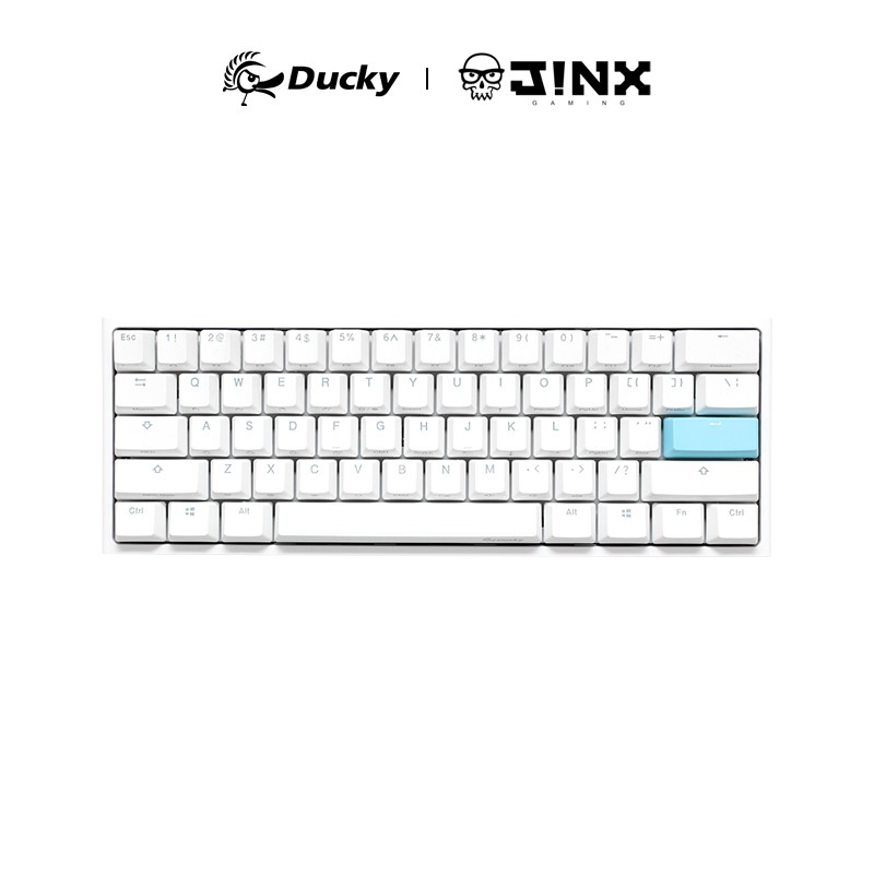 Ducky One 2 Mini Rgb Pure White Mechanical Keyboard ภาษาไทย ประก นศ นย 1 ป Shopee Thailand