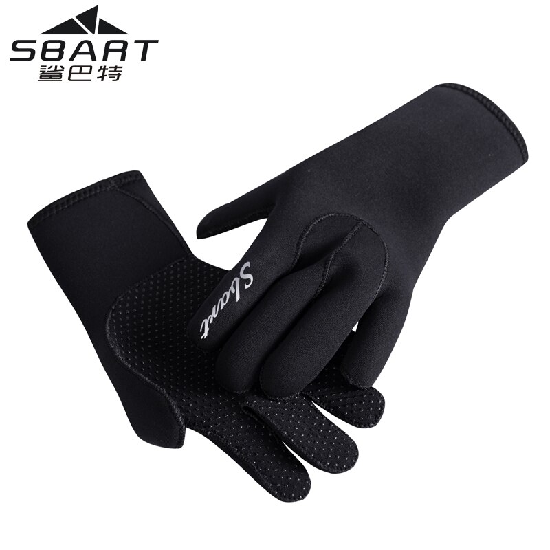 SBART 3MM Neoprene Scuba Diving Gloves Snorkeling Equipment Anti-Skid ...