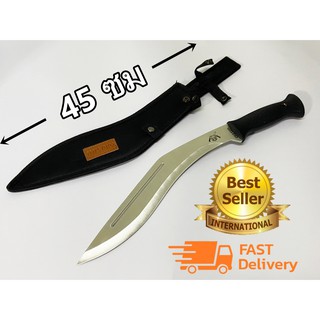 KNIFE มีดเดินป่า มีดพกพา รุ่น X-134 ยาว 45 ซม ฟรีซองเก็บมีดอย่างดี พร้อมส่ง