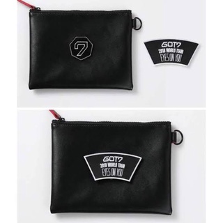 [ พร้อมส่ง ] GOT7 EYES ON YOU WORLD TOUR GOODS - VELCRO POUCH