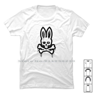 【Chic Tops】gildan เสื้อยืด ผ้าฝ้าย 100% พิมพ์ลายกระต่าย Bone Rabbit สําหรับผู้ชายS-5XL