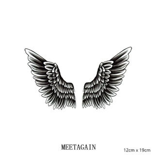 【MEET Magic Tattoo】สติ๊กเกอร์รอยสักชั่วคราวกันน้ํา 12 ซม. X 19 ซม. Xl-001