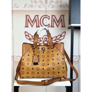 MCMmonogram print tote bag