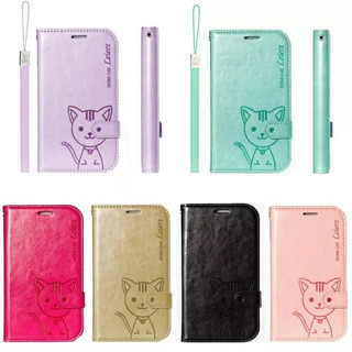 🔥โค้ดINC99LLE ลด70บาท🔥[ส่งจากไทย] เคสฝาพับ Case OPPO A91 A92 A93 A94 Reno4 Reno5 A15 A15S A74 4G Domicat