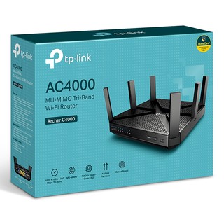 TP-LINK (Archer C4000) MU-MIMO Tri-Band Wi-Fi Router