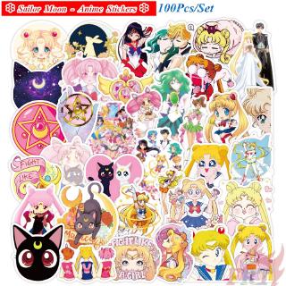 100Pcs/Set ❉ Sailor Moon Series B สติ๊กเกอร์ ❉ Anime DIY Fashion Luggage Laptop Skateboard Doodle สติ๊กเกอร์