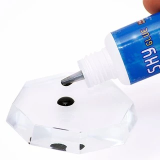 *ส่งจากไทย💗กาวต่อขนตา สกาย กาวsky แห้ง1-2วิ ขนาด5ml ฝาสีดำ กาวสำหรับช่างต่อขนตา
