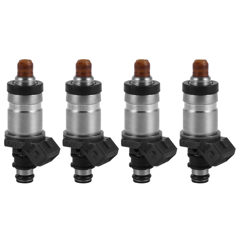 Fuel Injector Nozzles,06164-P0A-000 4Pcs Injector Fuel Nozzle for Honda Accord Odyssey Prelude 06164