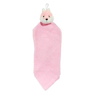 Homehapp  ผ้าเช็ดมือ ANIMAL CIT สีชมพู