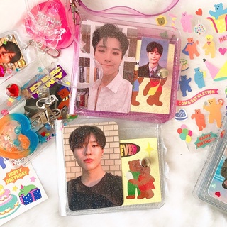 🎀🧇 WAFFLE WINK WALLET 💝🐱 กระเป๋าตังใส่การ์ด กระเป๋าคล้องคอ กระเป๋าเก็บการ์ด  | love.jelly.club