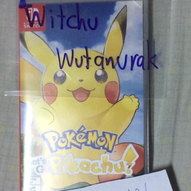 Pokemon let’s go pikachu