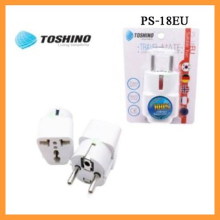 TOSHINO ปลั๊กแปลงขา รุ่น PS-18EU.