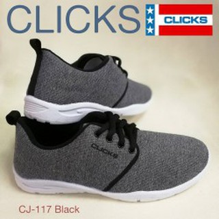 รองเท้าผ้าใบชาย Click รุ่น CJ117 Black