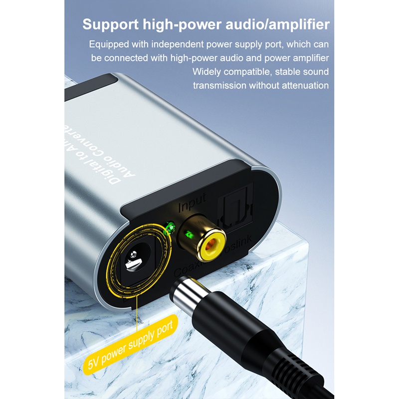 Audio Decoder Converter Coaxial Optical Fiber Digital Audio - hzsyykjjx ...