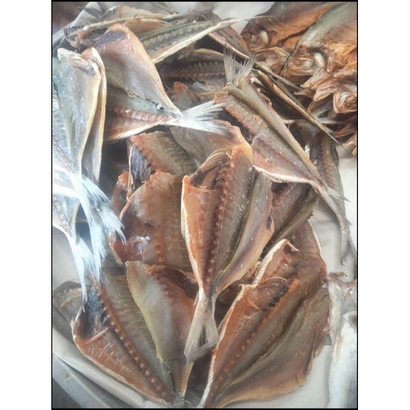 ปลาตาโตเค็มผ่าซีกตัดหัว ปลาเค็ม ปลาทะเลตากแห้ง อาหารทะเลแห้ง นน.500g