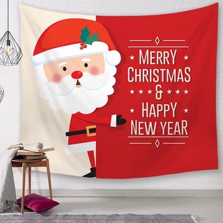 •พร้อมส่ง• ธงผ้า Christmas 🎄 ป้ายผ้าคริสต์มาส ป้ายตกแต่งห้อง งานปาร์ตี้ ธงคริสต์มาส