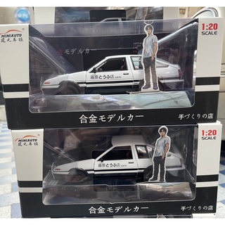 รถส่งเต้าหู้  โมเดลรถเหล็ก มีไฟมีเสียง 1:20 TOYOTA TRUENO AE86 [Miniauto]