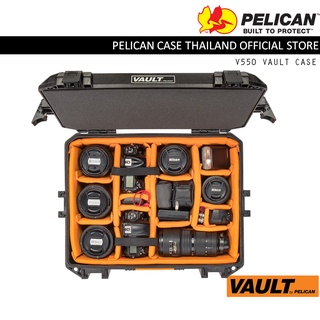 Pelican V550 Vault Case with Divider - กระเป๋ากล้อง/อเนกประสงค์/ใส่ปืนเเละอุปกรณ์ (No.1 กล่องกันน้ำกันกระเเทก)