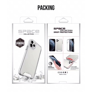 เคส SPACE เคสใสกันกระแทก สำหรับ i12 Pro max i11 11Promax 6Plus 7Plus 8Plus xr xs max i6 i7 i8 i13 Pro max