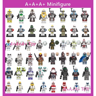 ของเล่นบล็อกตัวต่อ รูป  series Clone ขนาดเล็ก 48 สไตล์
