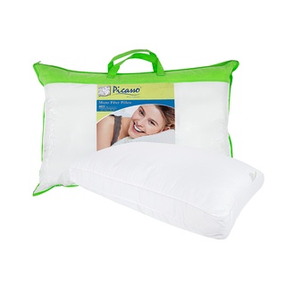 Picasso Comfort หมอนหนุนใยไมโครไฟเบอร์ รุ่น Micro Fiber ผ้าหุ้มทอ 400 เส้น/ 10 ตร.ซม.