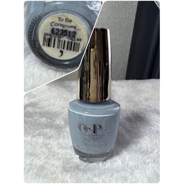 ยาทาเล็บ OPI INFINITE SHINE 2 สีฟ้าพาสเทล สีกึ่งเจล