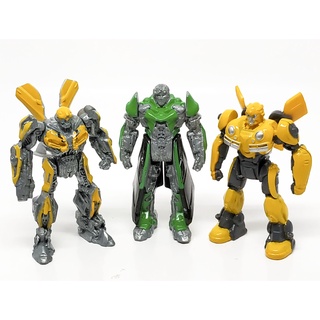 Majorette Transformer Collection Robot - Bumble Bee 2 styles + Crosshair Robot / Metal /size 2.5" no Package