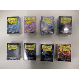 Dragon Shield 100 Standard size card sleeves - Matte หน้าใส-หลังด้าน จำนวน 100 ซอง