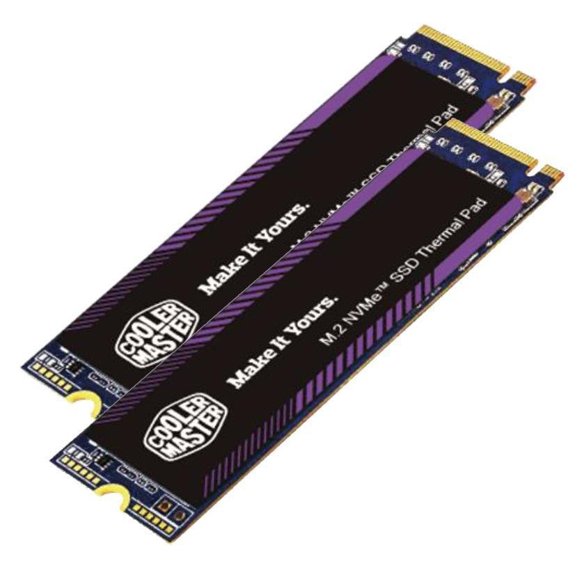 Cooler Master SSD M.2 Thermal Pads 60×18 4pcs ซิลิโคนแผ่น Shopee