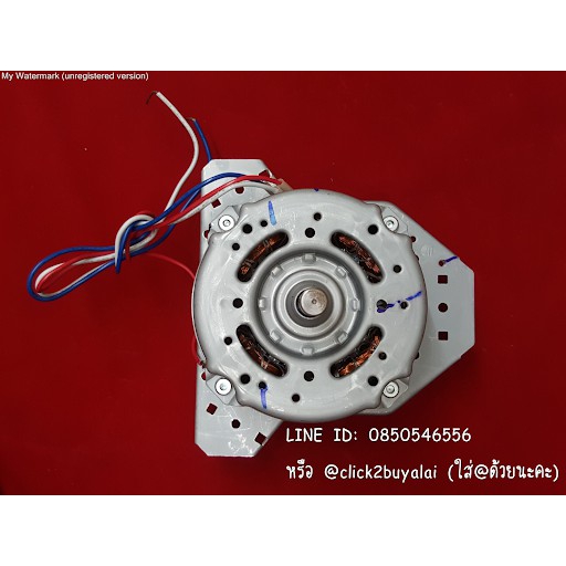 มอเตอร์ปั่นแห้งแท้ เครื่องซักผ้าซัมซุง SAMSUNG รุ่น WT15J7 WT16J8(ขอป้ายหมายเลขเครื่องประกอบการสั่งซื้อ)