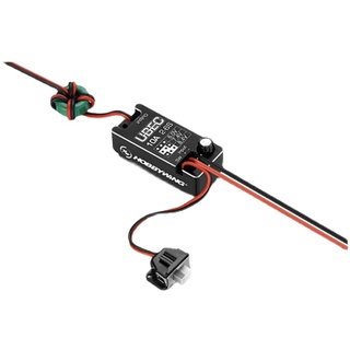 Hobbywing โมดูล BEC 10A UBEC 2-6S 6V 7.4V 8.4V ปรับได้ พร้อมกรอบโลหะ สําหรับรถบังคับ