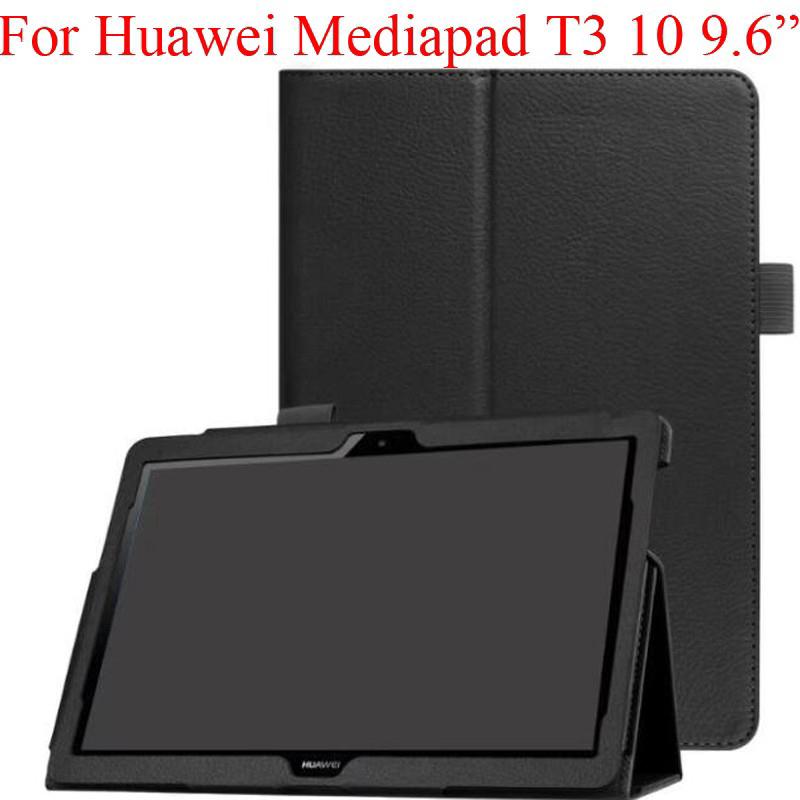 เคสแท็บเล็ต แบบหนัง สำหรับ HUAWEI MediaPad T3 10 AGS-L09 AGS-W09 Honor Play Tablet 2 9.6