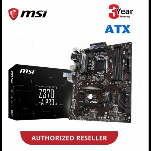 MSI MOTHERBOARD INTEL Z370-A PRO