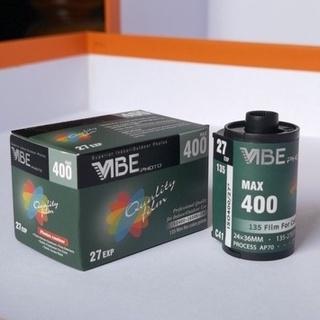 Vibe Max 400 ฟิล์มภาพเคลื่อนไหว 27EXP C41