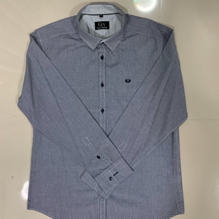 เสื้อเชิ้ตผู้ชายแขนยาว (มือ✌️) ยี่ห้อGuy Laroche