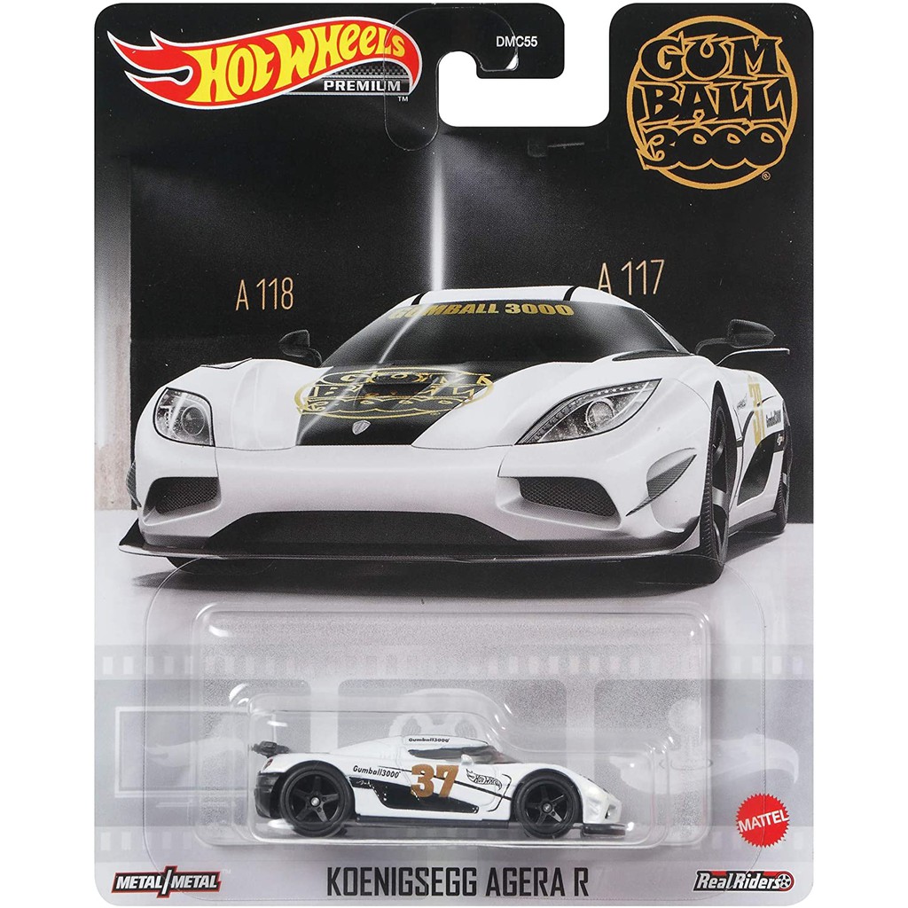 รถเหล็ก HOTWHEELS PREMIUM ของแท้ Retro Entertainment-Koenigsegg Agera R GRL68