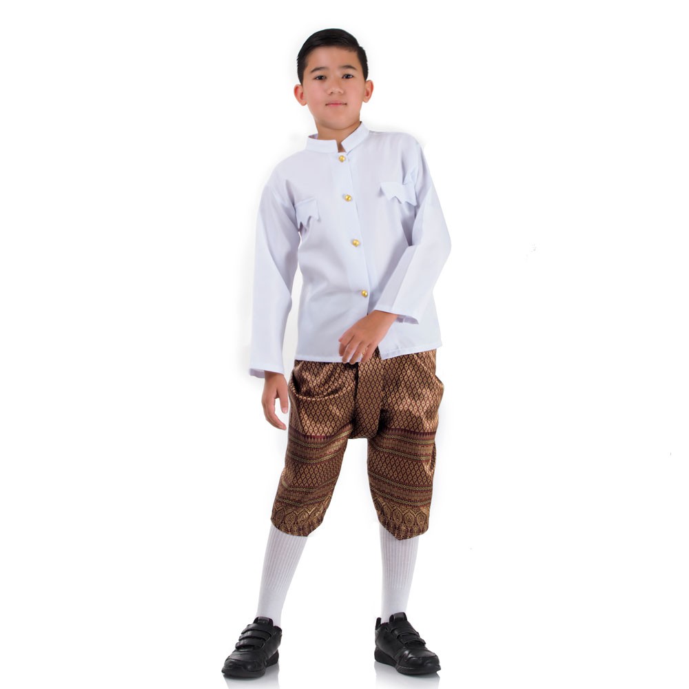 ชุดราชปะแตนชุดไทยเด็กชาย