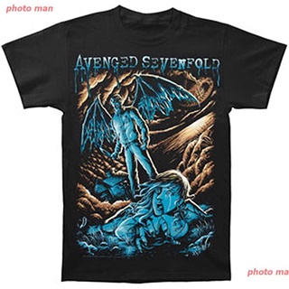 แฟชั่น เสื้อยืด พิมพ์ลาย 2022 เสื้อยืด Avenged Sevenfold Mens Going Nowhere Slim Fit T-shirt tee women