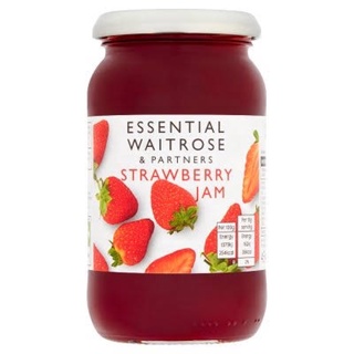 Essential waitrose strawberry jam แยมสตรอเบอรี่ ขนาด 454g จากอังกฤษ