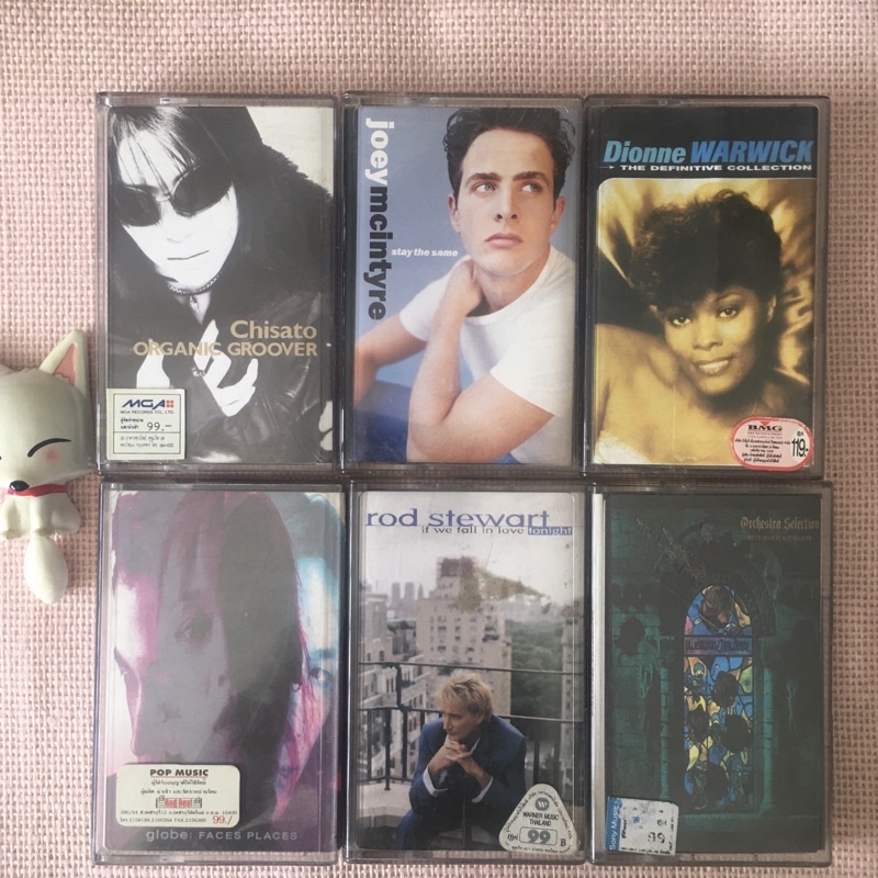 เทปเพลง Chisato,Joey Mcintyre,Dionne Warwick,Globe,Rod Stewart,Orchestra