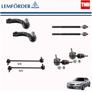 Lemforder ช่วงล่าง ลูกหมาก Mazda 3 (BK) 1.6 2.0 มาสด้า 3 บีเค ปี 2005-2010 คันชักนอก ลูกหมากแร็ค ลูกหมากกันโคลง ตรานกฮูก