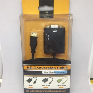 Converter Mini HDMI TO VGA (AUDIO)