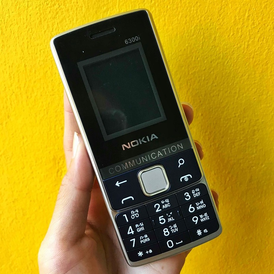 โทรศัพท์มือถือ NOKIA PHONE 6300 (สีกรม) 3G/4G รุ่นใหม่ โนเกียปุ่มกด
