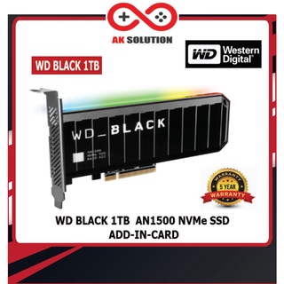 WD BLACK  1 TB  AN1500 NVMe SSD ADD-IN-CARD