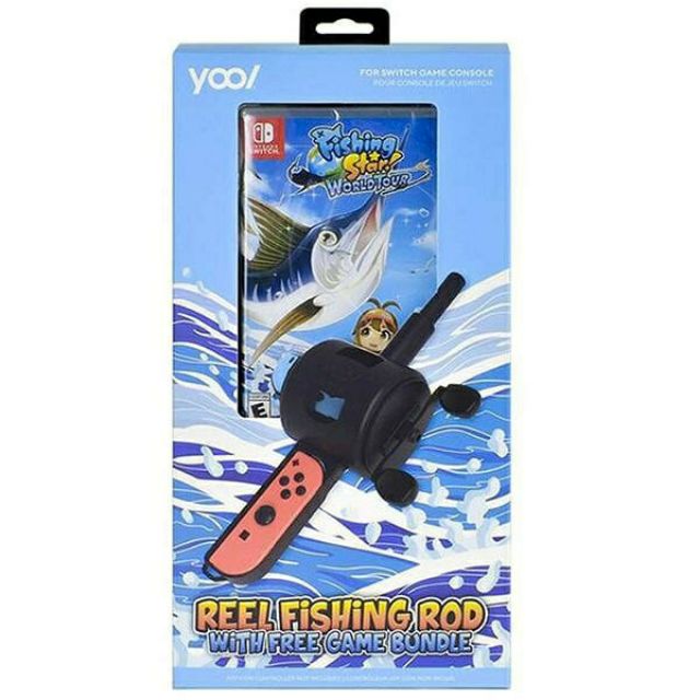 (มือ 1) Nintendo Switch : Fishing Star World Tour Bundle with Reel Fishing Rod | English