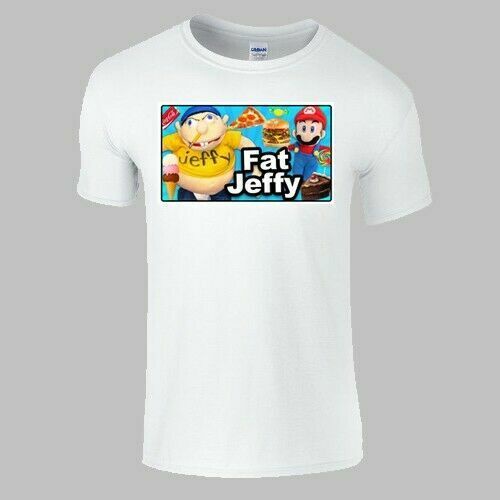 Jeffy New T Shirt Funny Birthday White Cotton Tee Vintage For Men Hot