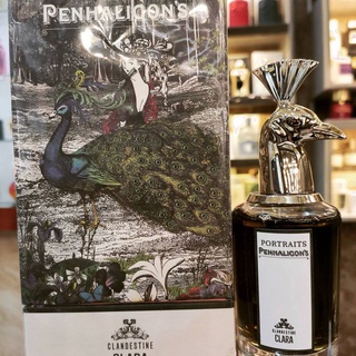 Clandestine Clara Eau De Parfum ของ Penhaligon 75ml      ฿8,748   1 + ใส่ในรถเข็น + รายการสิ่งที่อยากได้ ภาพรวม น้ำหอมกล